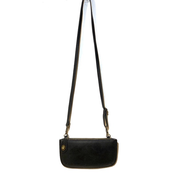 Handbags - 💜 Sale 3 for 15 Black faux leather Cross Body